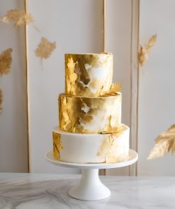 Gold Leaf Cake