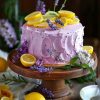 Lavender & Lemon Wedding Cake