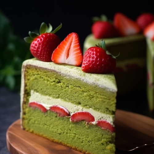 Matcha Green Tea Cake